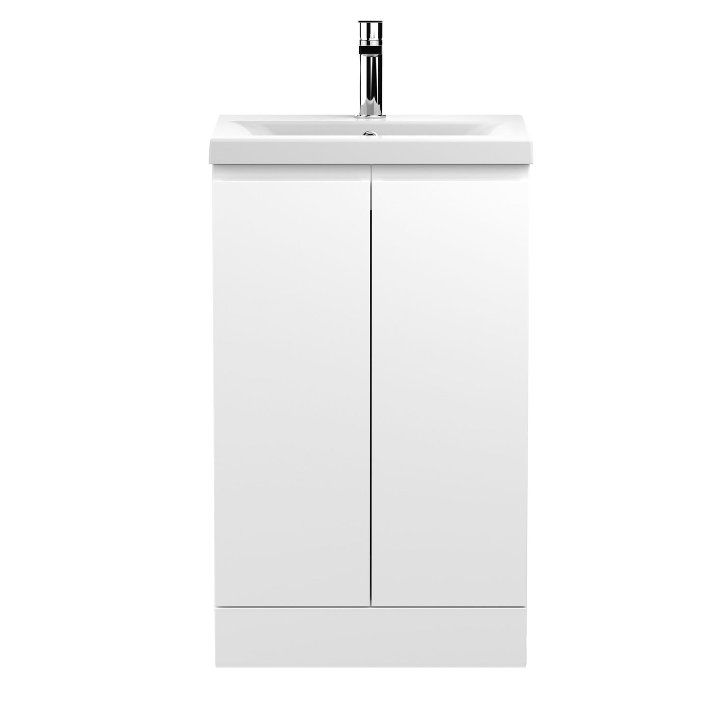 Hudson Reed Urban 500mm Floor Standing 2 Door Vanity Unit With Basin