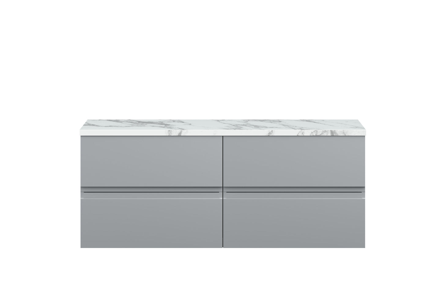 Hudson Reed Urban 1200mm Wall Hung 4-Drawer Unit With Laminate Worktop