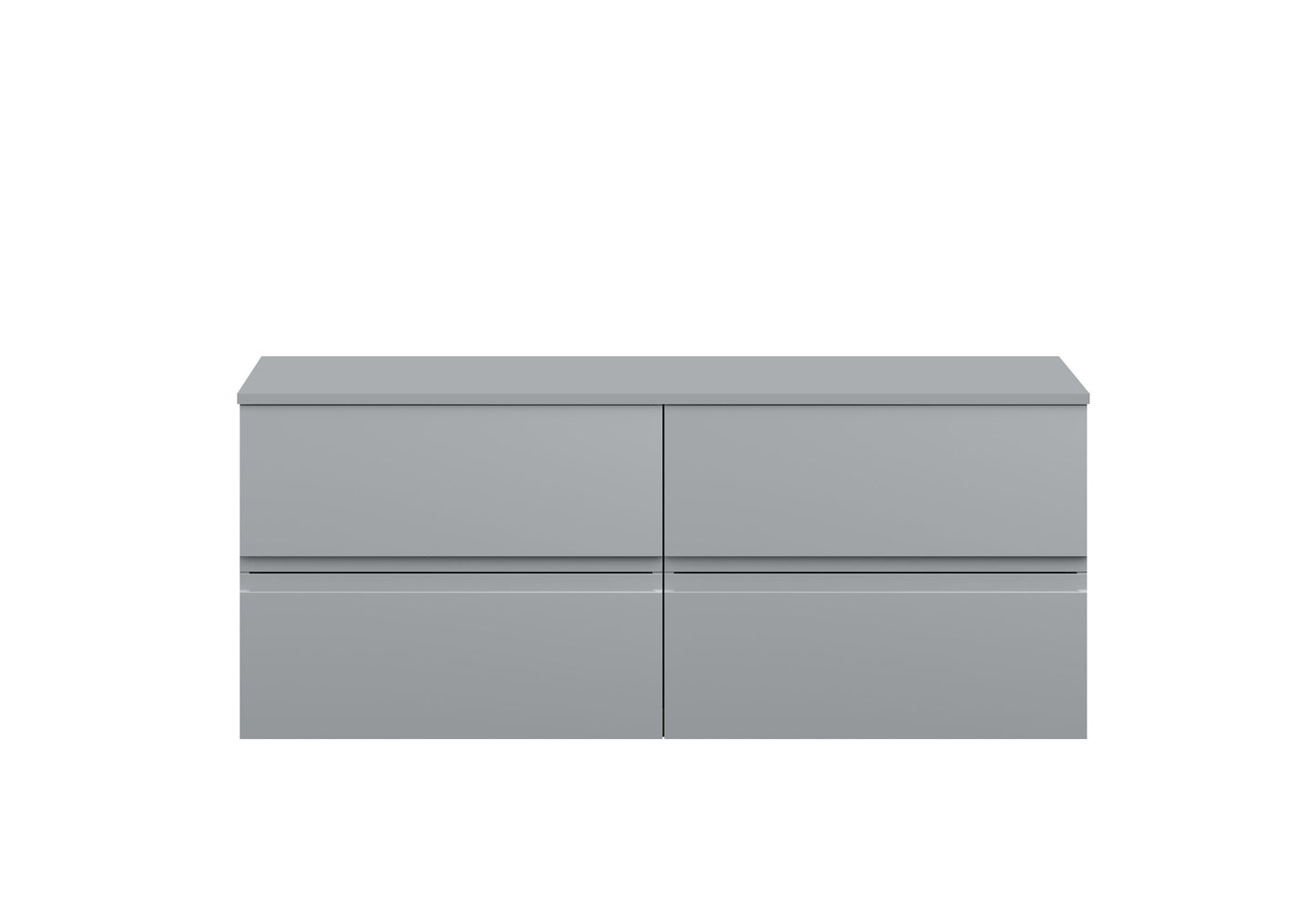 Hudson Reed Urban 1200mm Wall Hung 4-Drawer Unit With Worktop