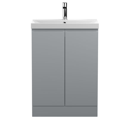 Hudson Reed Urban 610mm Floor Standing 2 Door Vanity Unit With Basin
