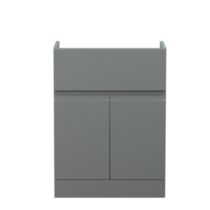 Urban Floor Standing 2 Door 1 Drawer Vanity Unit 600mm
