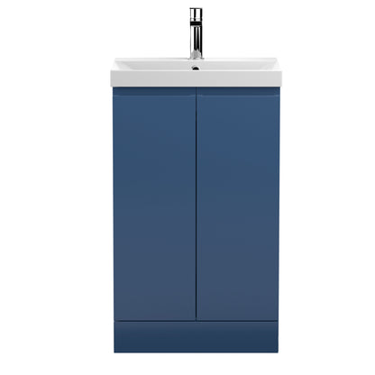 Hudson Reed Urban 500mm Floor Standing 2 Door Vanity Unit With Basin