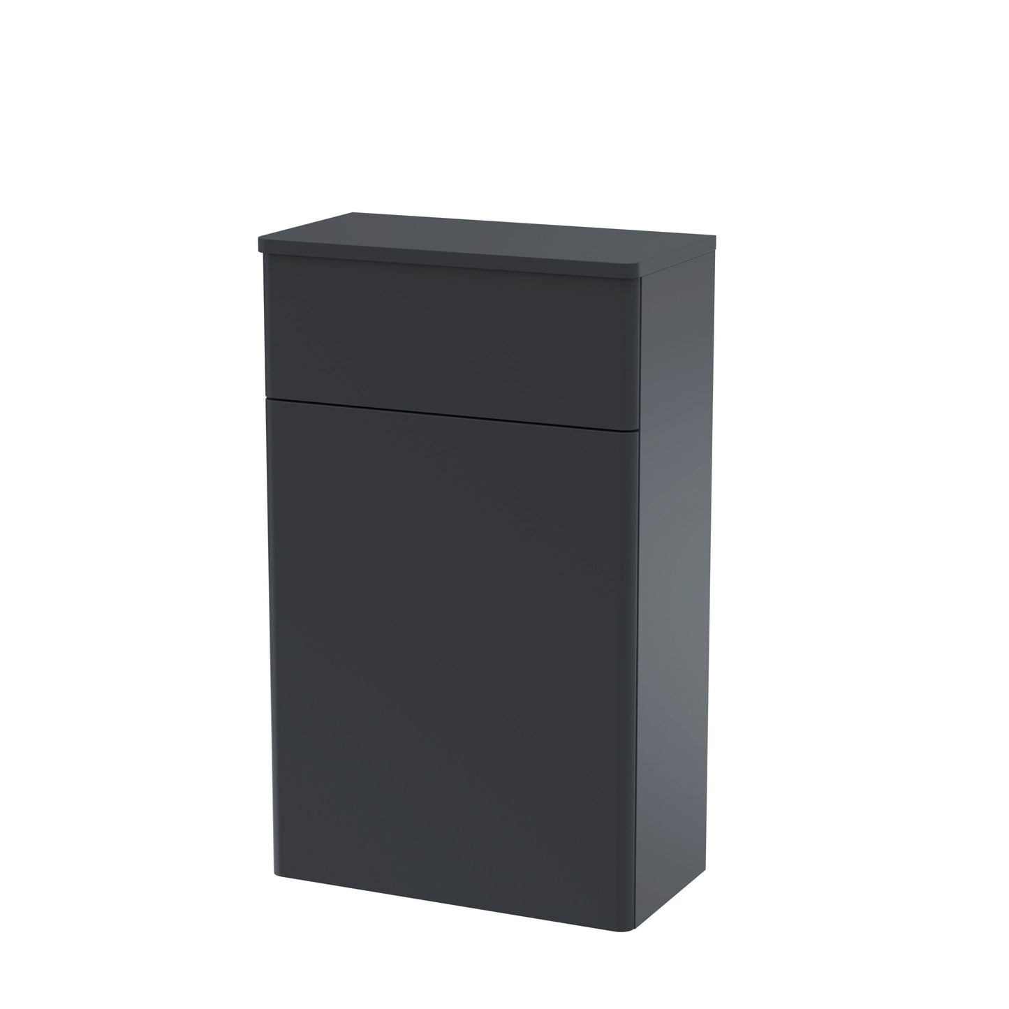 Nuie Classique 500mm Soft Black Floor Standing Concealed Cistern WC Unit