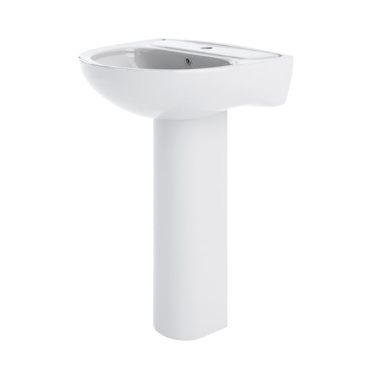 Nuie 550mm Pedestal Basin