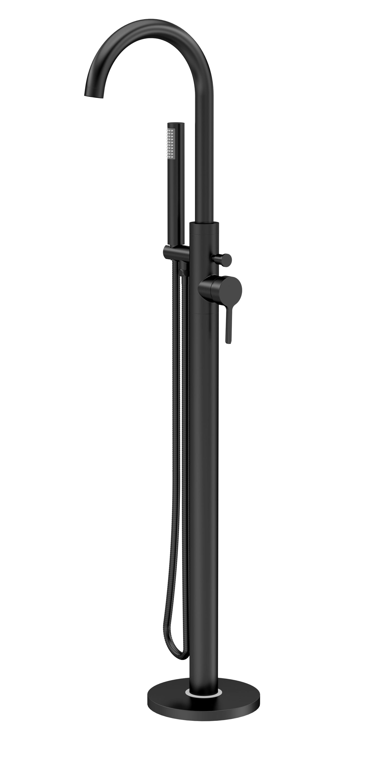 Aztec Floor Standing Bath Shower Mixer with Kit