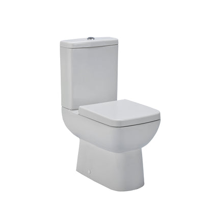 Nuie Short Projection Semi Flush to Wall Toilet