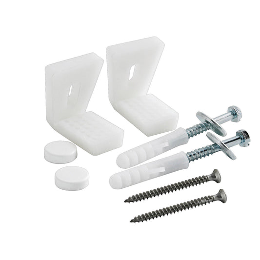 Nuie White Pan Fixing Kit