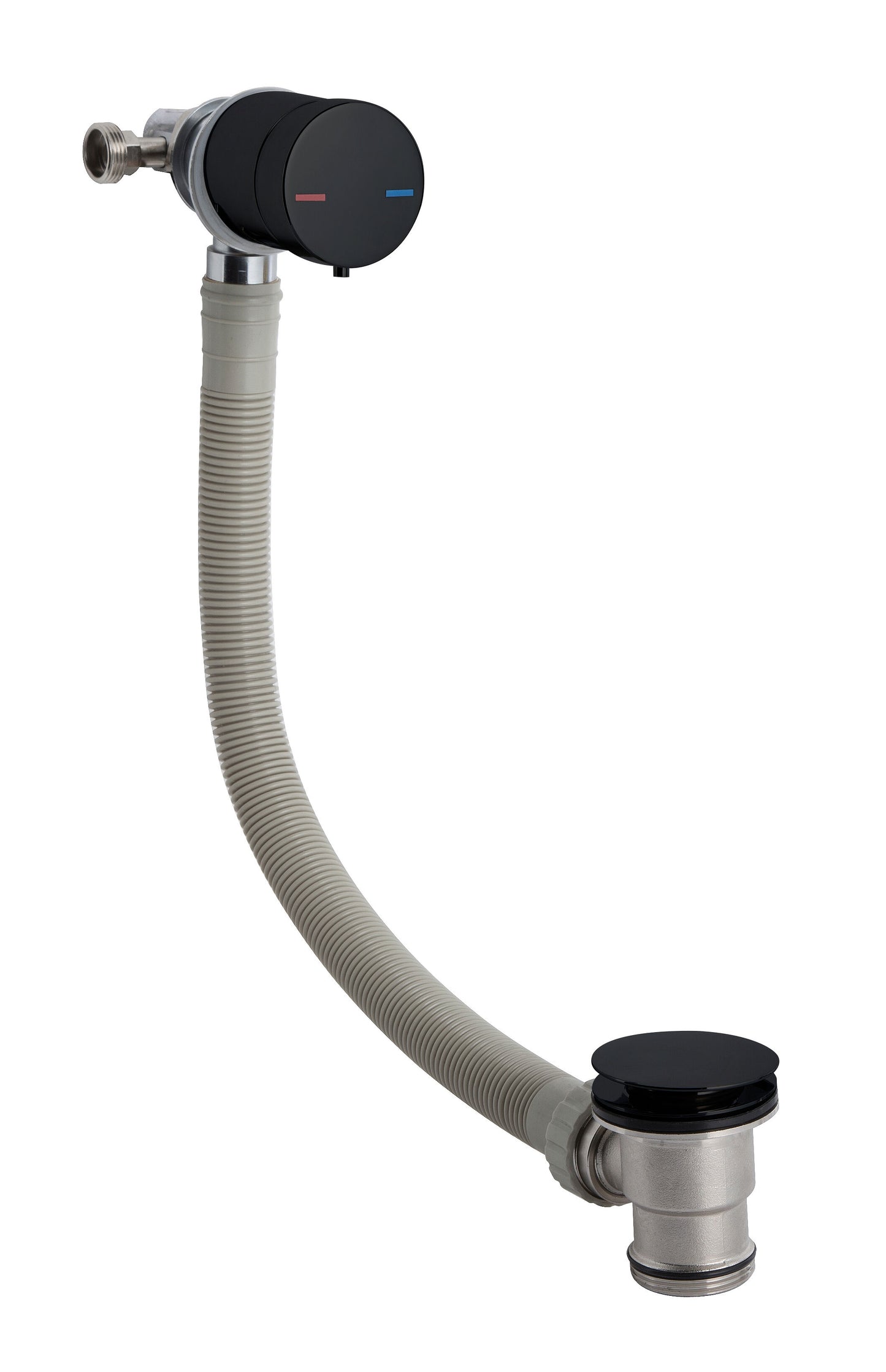 Series 2 Round Freeflow Bath Filler & Waste