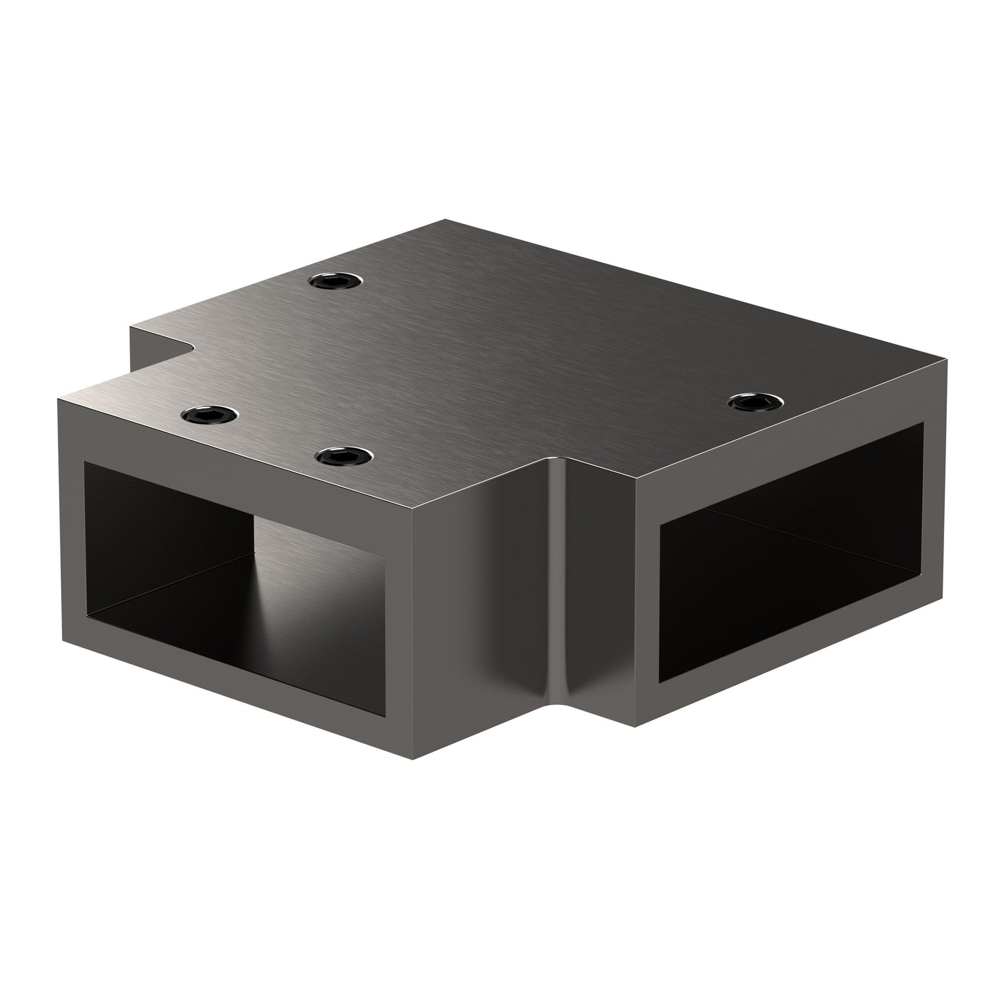 Nuie Brushed Pewter Wetroom T Piece