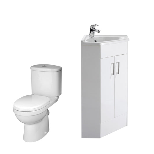 Nuie Mayford 555mm Floor Standing Toilet Unit Including Seat