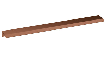 Nuie Lux 300mm Brushed Bronze Finger Pull Handle