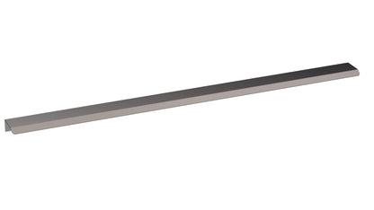 Nuie Lux 500mm Brushed Pewter Finger Pull Handle