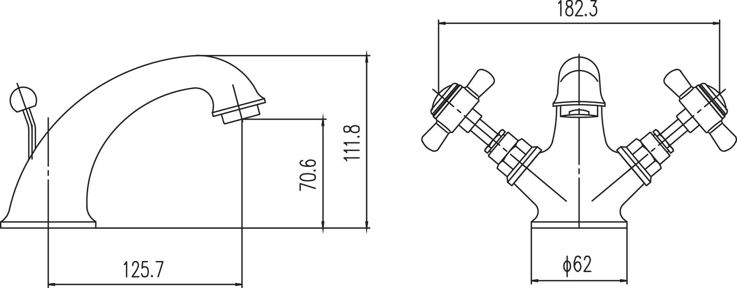 Beaumont Luxury Mono Basin Mixer