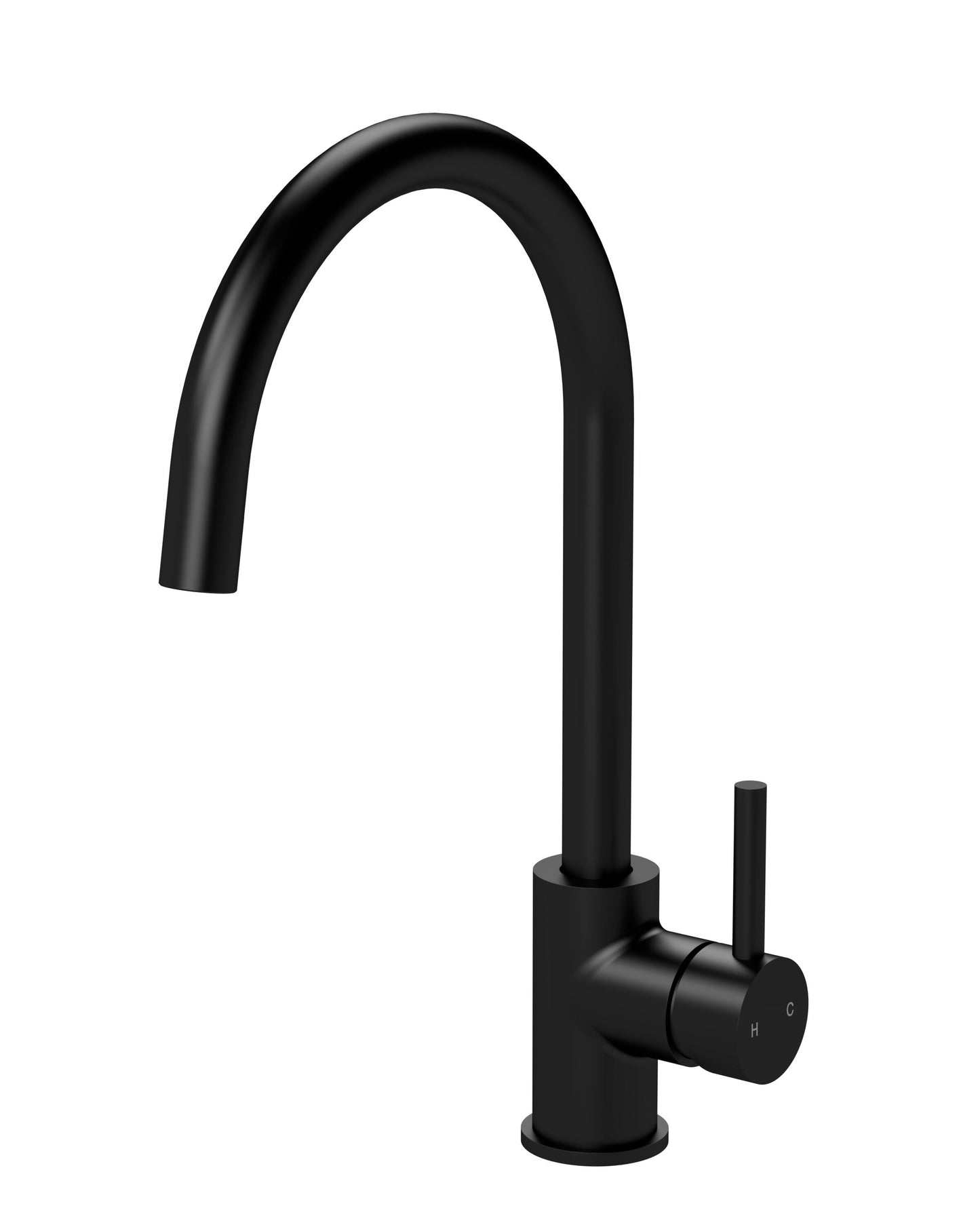 Kitchen Taps Lachen Mono Basin Single Lever Round Basin Tap