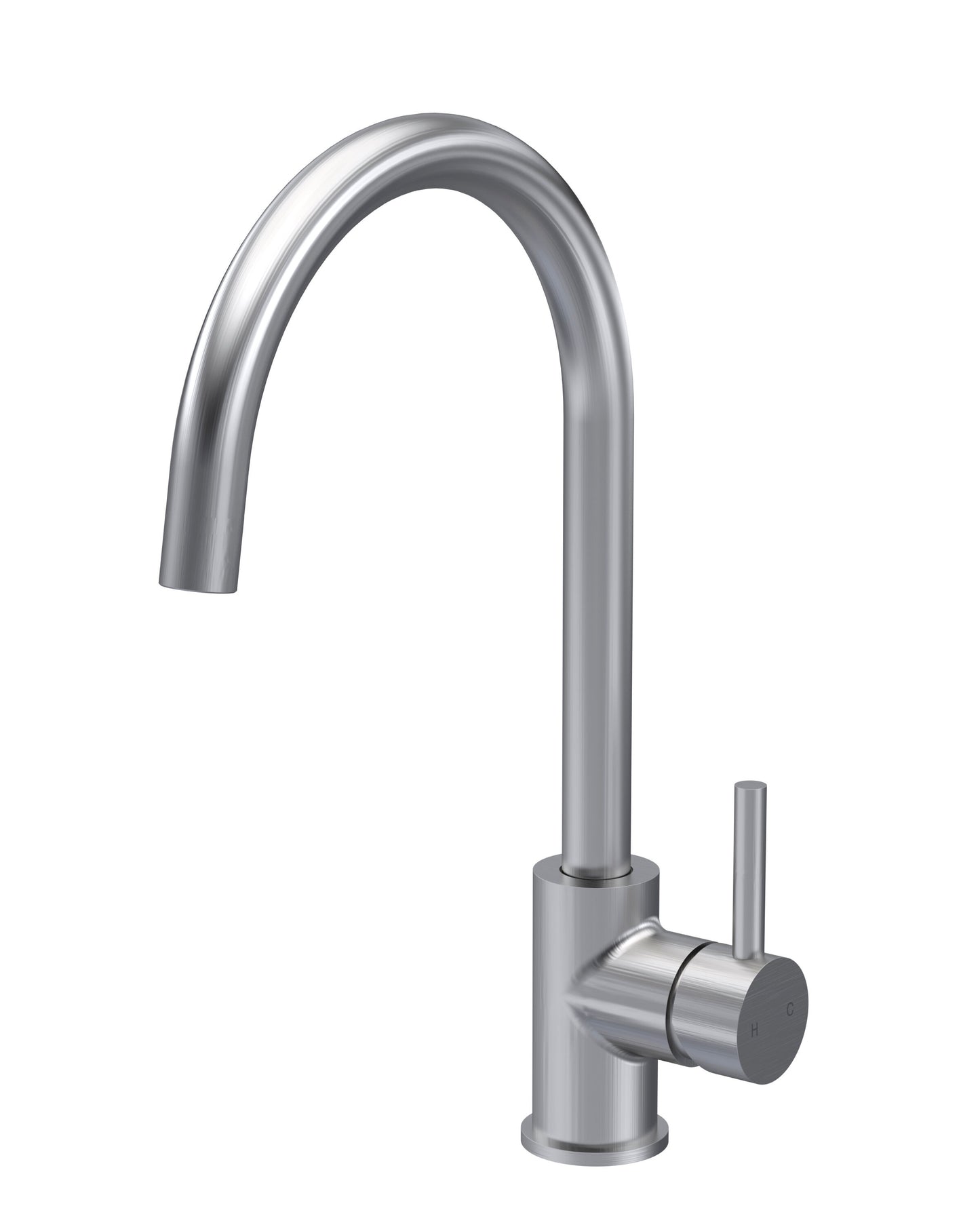 Kitchen Taps Lachen Mono Basin Single Lever Round Basin Tap