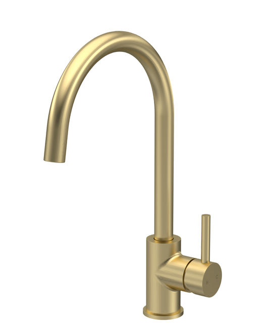 Kitchen Taps Lachen Mono Basin Single Lever Round Basin Tap