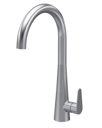 Kitchen Taps Samir Mono Basin Single Lever Round Basin Tap & Rinser