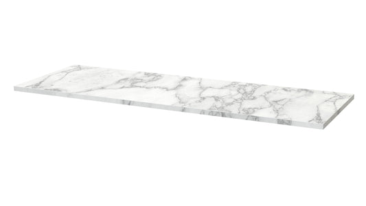 Nuie 1441x510mm Carrera Marble Laminate Worktop