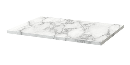 Nuie 723x510mm Carrera Marble Laminate Worktop