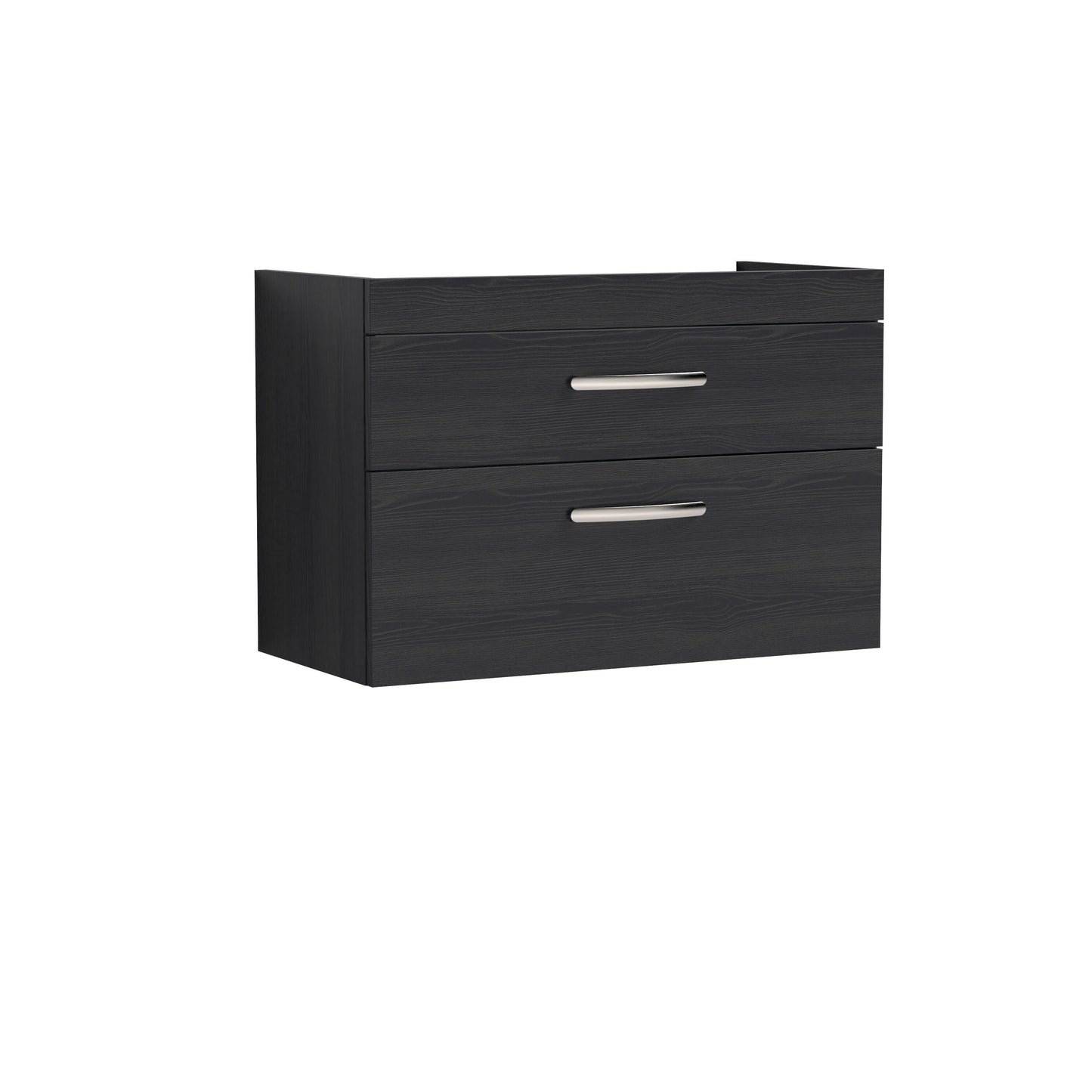 Athena Wall Hung 2 Drawer Vanity Unit 800mm
