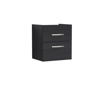 Athena Wall Hung 2 Drawer Vanity Unit 500mm
