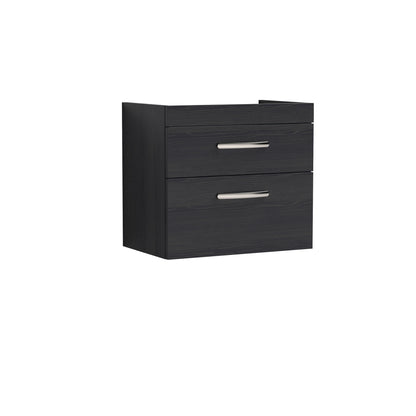 Athena Wall Hung 2 Drawer Vanity Unit 600mm