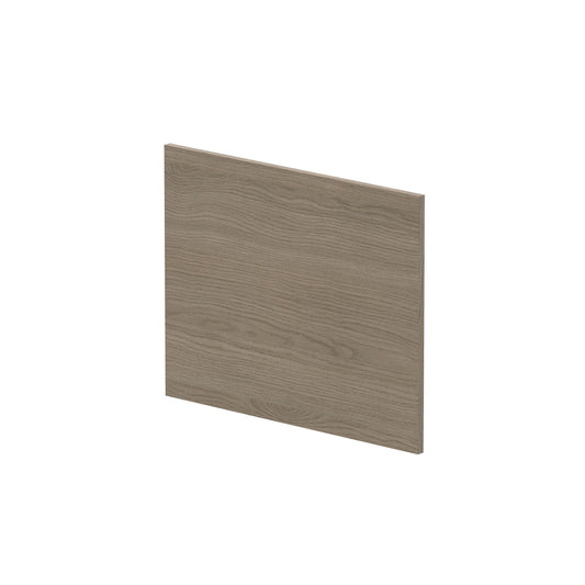 Nuie 700mm L-Shape Square Grey Vicenza Oak MFC Woodgrain Shower Bath End Panel