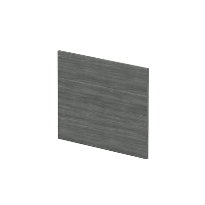 Nuie 700mm L-Shape Square Grey Woodgrain MFC Shower Bath End Panel