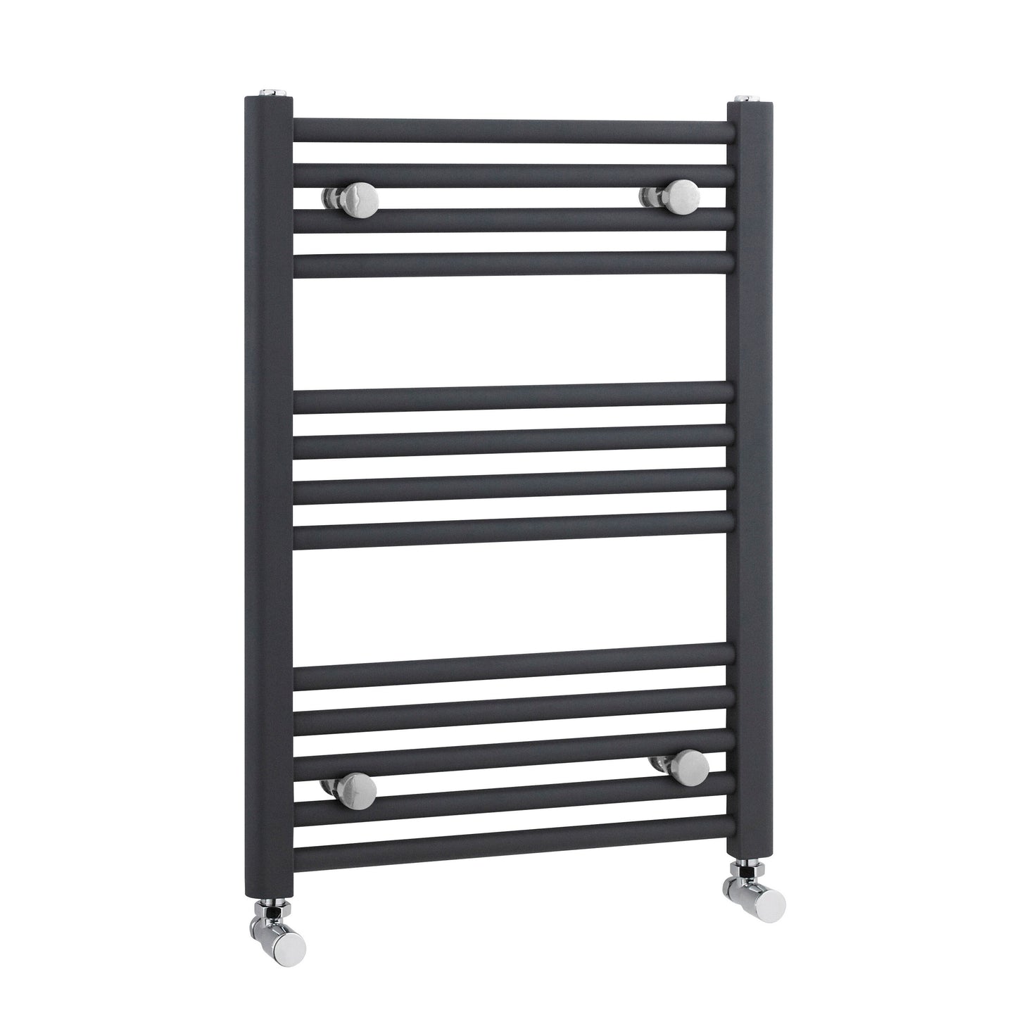 Nuie 700mm x 500mm Anthracite Vertical Ladder Rail