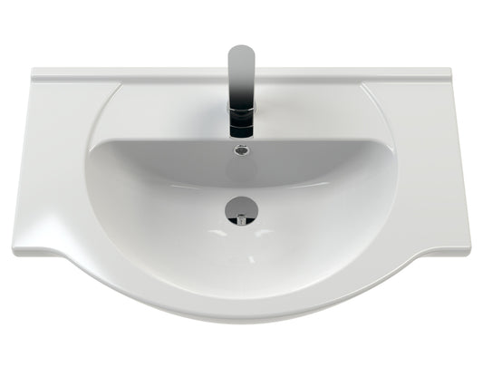 Mayford Round Ceramic 1 Tap Hole Basin 750mm