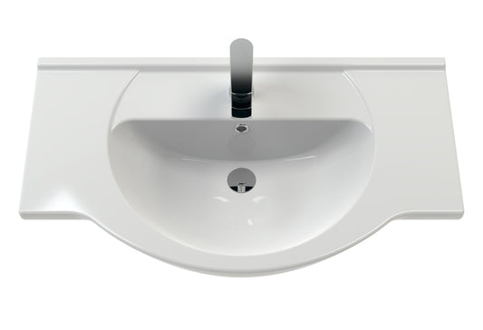 Mayford Round Ceramic 1 Tap Hole Basin 850mm