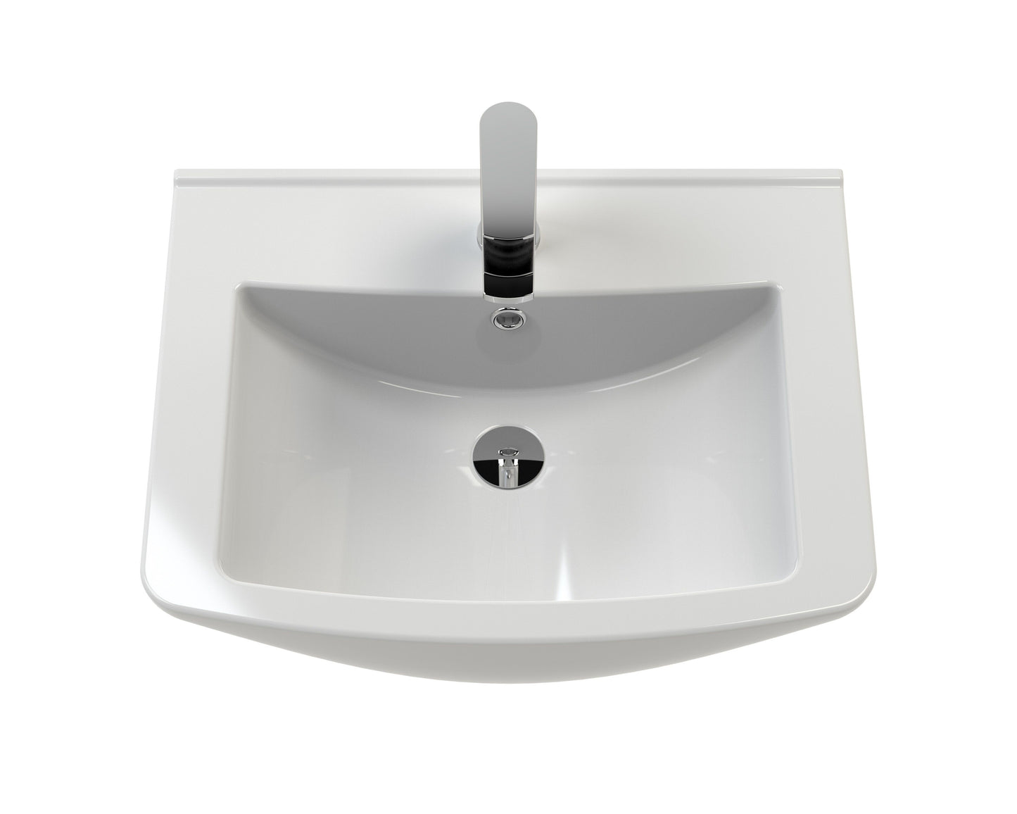 Mayford Square Ceramic 1 Tap Hole Basin 560mm