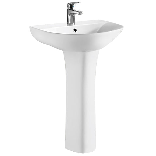 Nuie 550mm Basin & Pedestal