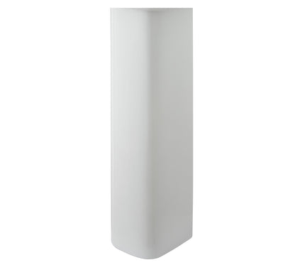 Nuie Ava 690mm White Contract Full Pedestal