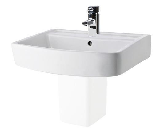Bliss Square 520mm Basin 1 Tap Hole