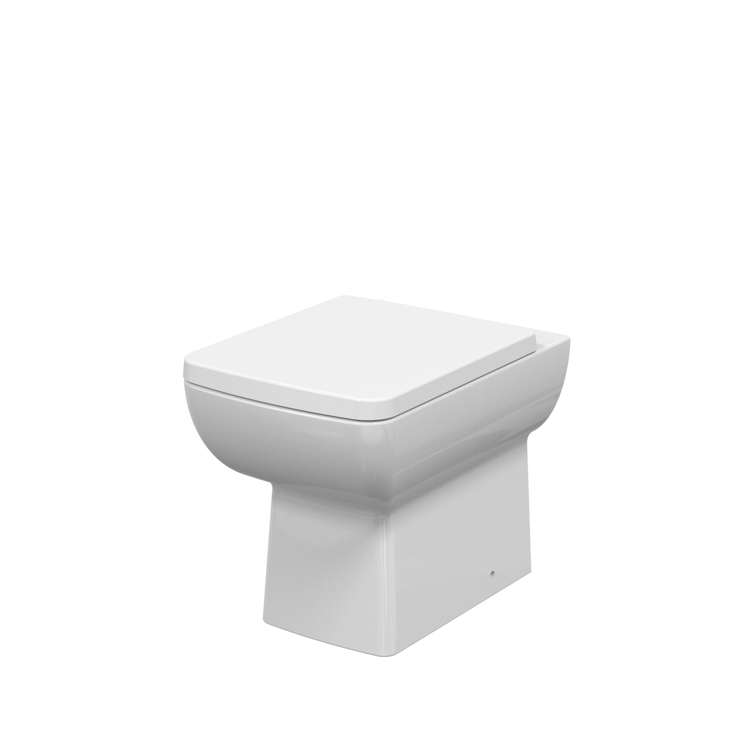 Cleo Square Back To Wall Rimless Pan