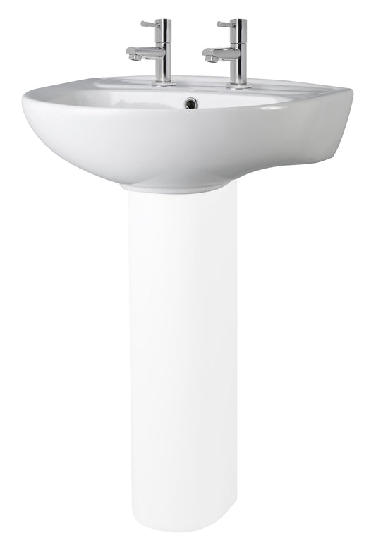 Melbourne Large Basin 2 Tap Hole