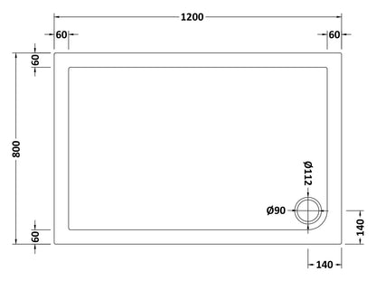 Contemporary 8mm Glass Walk In Wetroom Screen and Hinged Return Screen and Shower Tray - Choice of Size and Finish