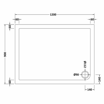 Contemporary 8mm Glass Walk In Wetroom Screen and Hinged Return Screen and Shower Tray - Choice of Size and Finish