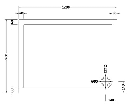 Contemporary 8mm Glass Walk In Wetroom Screen and Hinged Return Screen and Shower Tray - Choice of Size and Finish