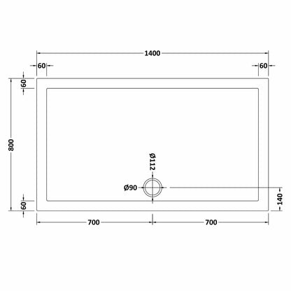 Contemporary 8mm Glass Walk In Wetroom Screen and Hinged Return Screen and Shower Tray - Choice of Size and Finish