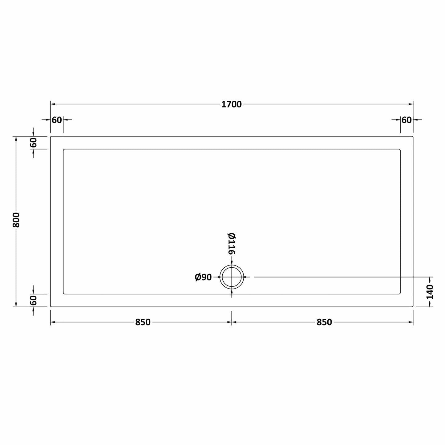 Contemporary 8mm Glass Walk In Wetroom Screen and Hinged Return Screen and Shower Tray - Choice of Size and Finish