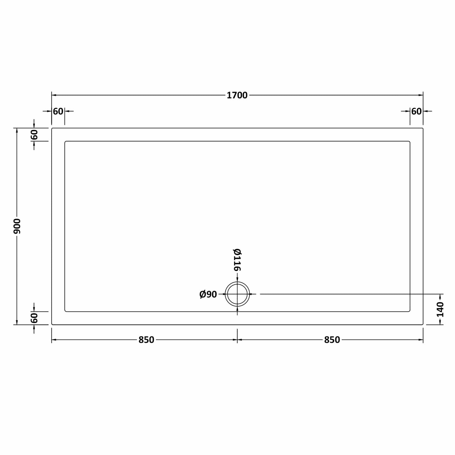 Contemporary 8mm Glass Walk In Wetroom Screen and Hinged Return Screen and Shower Tray - Choice of Size and Finish