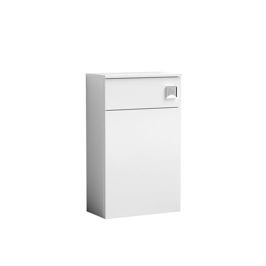 Nuie Arno 500mm Gloss White Floor Standing WC Unit