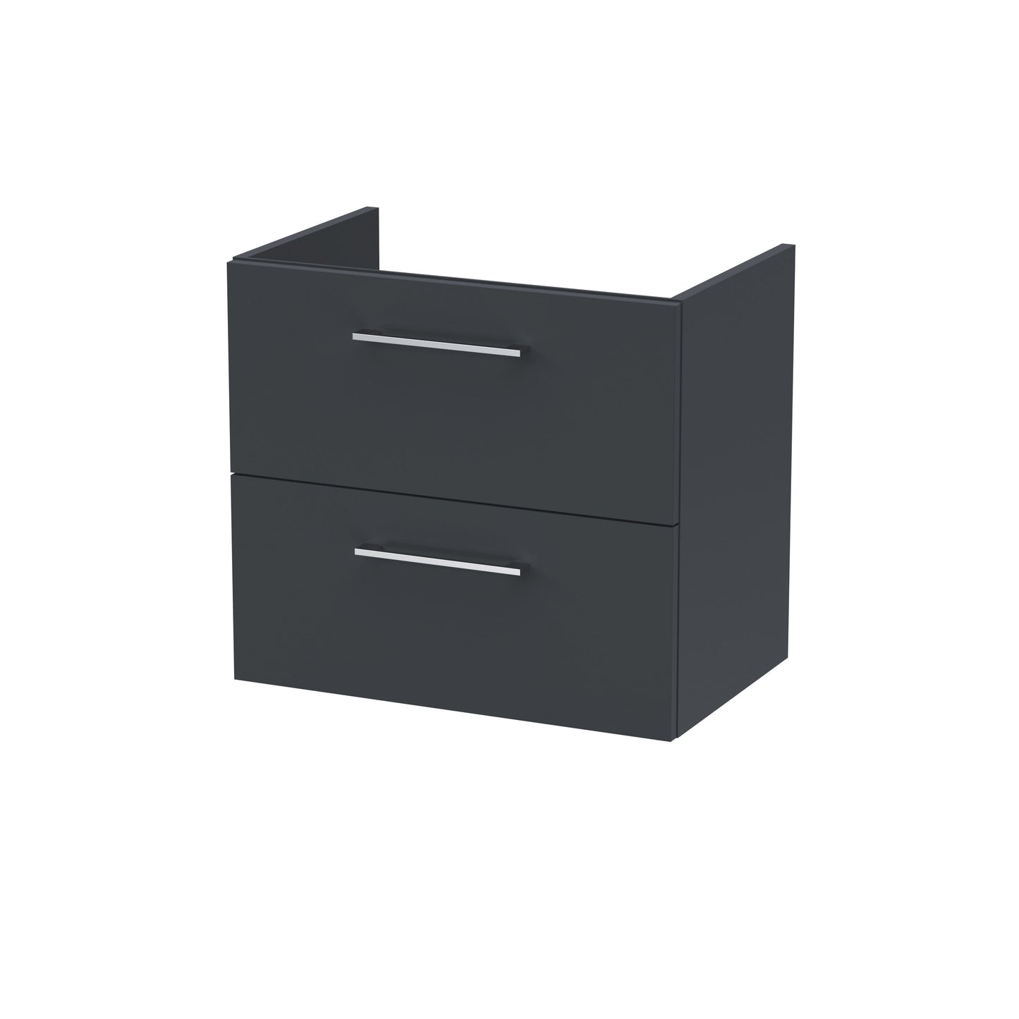 600mm Wall Hung 2 Drawer Unit (365 Deep)
