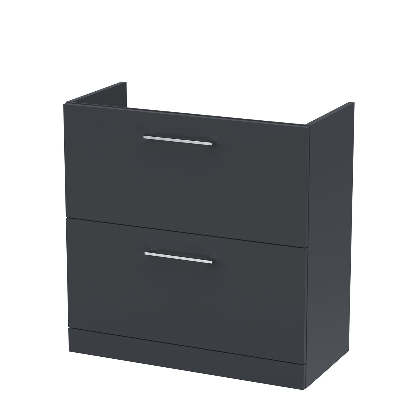 800mm Floor Standing 2 Drawer Unit (365 Deep)