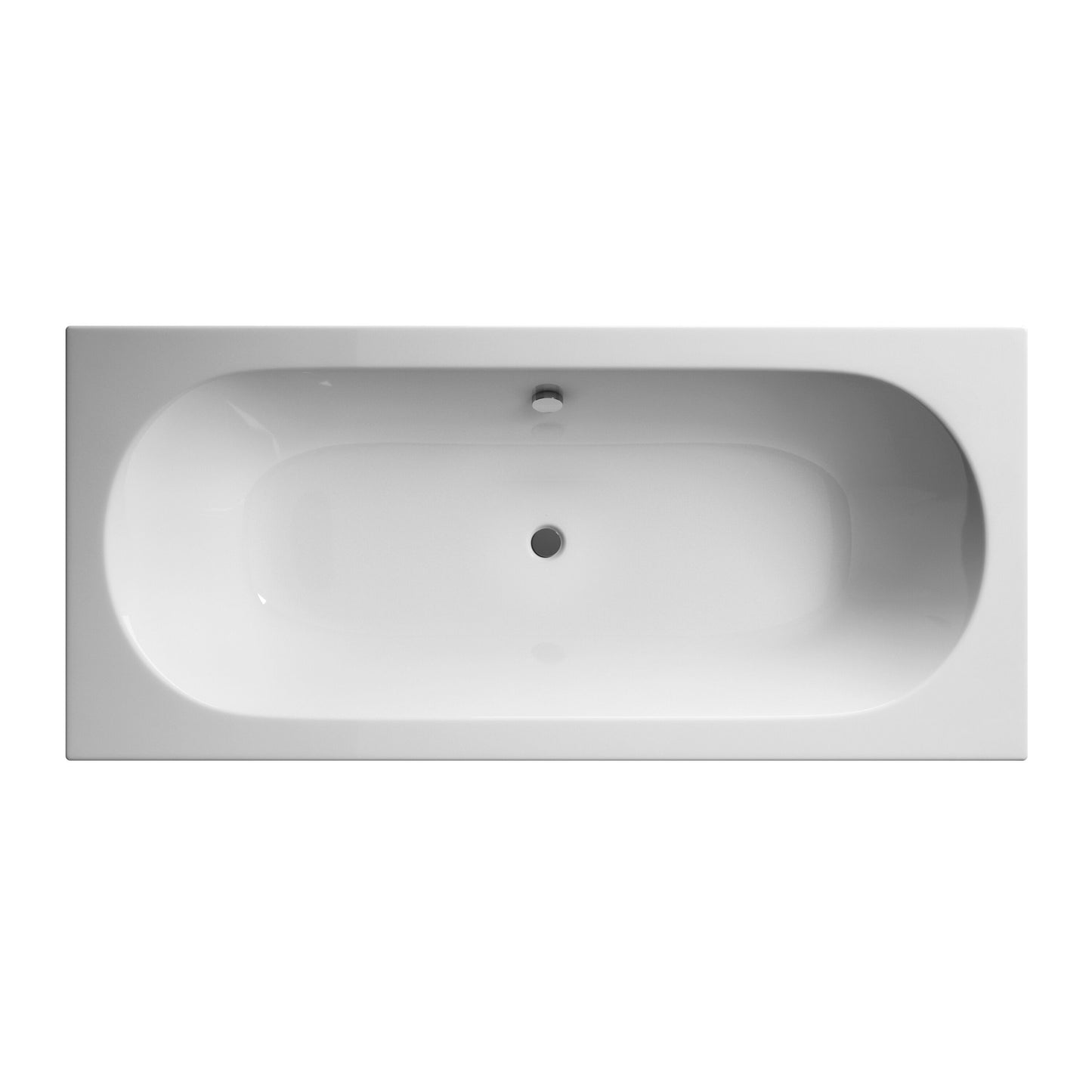 Nuie 1800mm Double Ended Bath With Legs