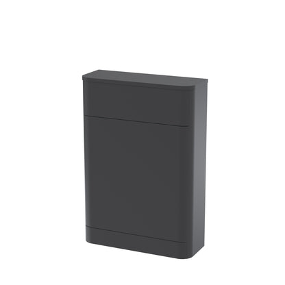 Nuie Parade 550mm Soft Black Floor Standing Concealed Cistern WC Unit