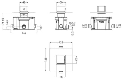 Sanford Thermostatic Temperature Control Valve