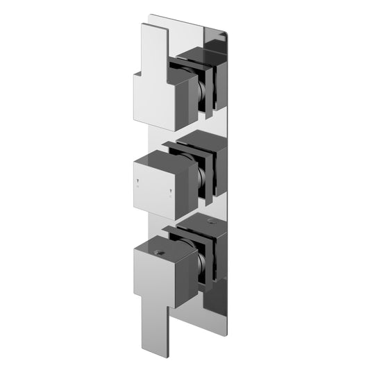 Sanford Triple Thermostatic Valve With Diverter
